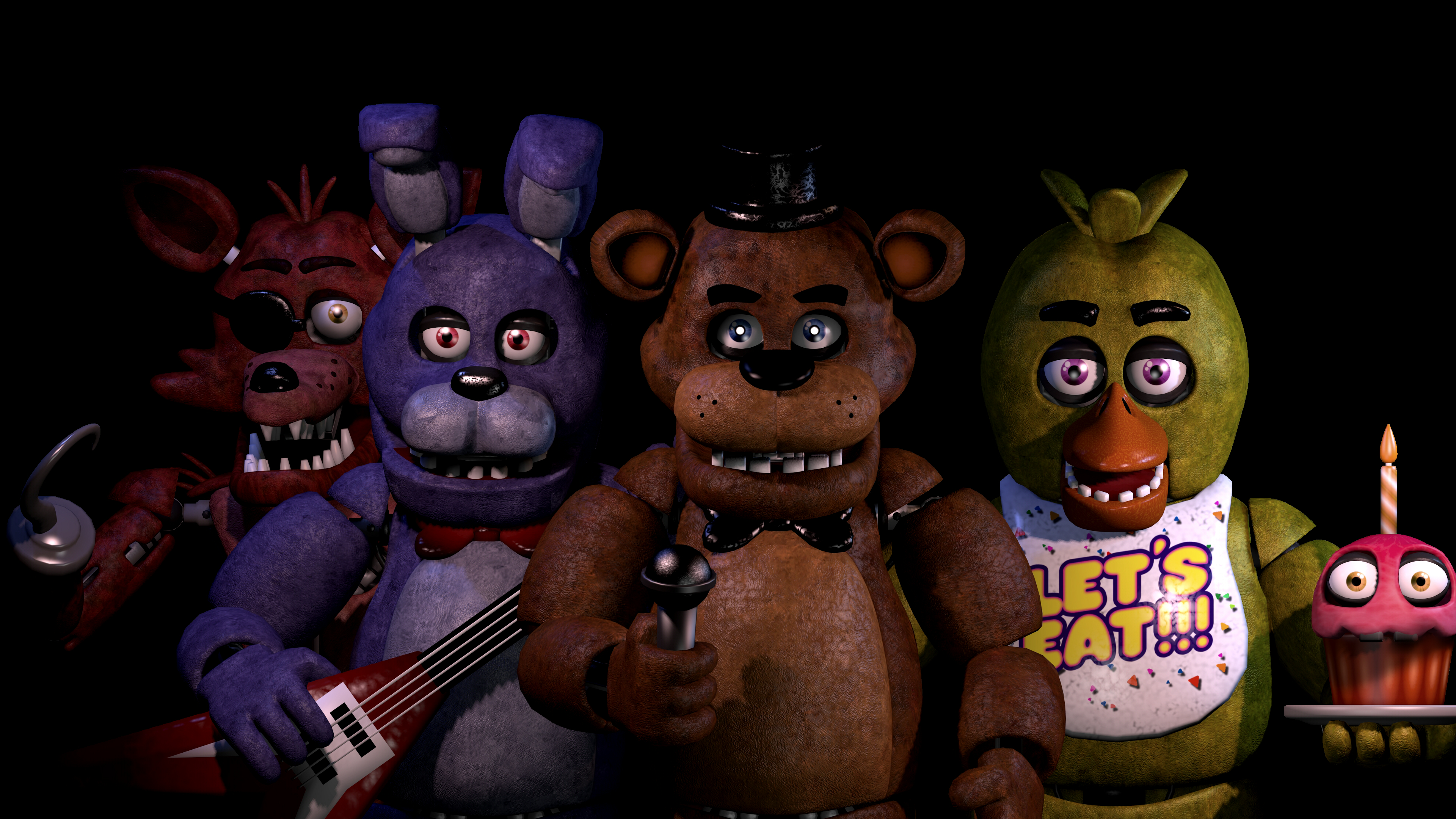 Скриншот игры FNAF 1 (Five Nights at Freddy's)